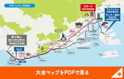神戸マラソン公式マップ